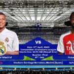 Real Madrid vs Arsenal