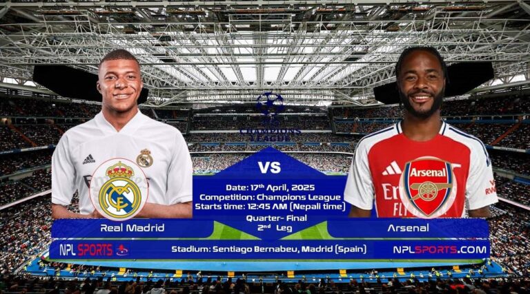 Real Madrid vs Arsenal